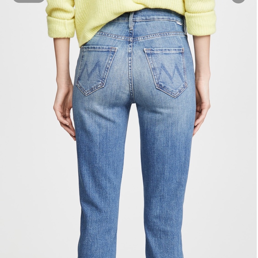 MOTHER The Dazzler Yoke Front Ankle Jeans